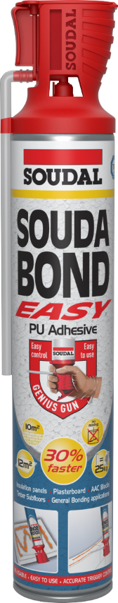 SOUDAL SOUDABOND EASY GENIUS GUN - ORANGE ( 750ML) 